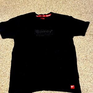 Men’s SuperDry Black Tee size Small